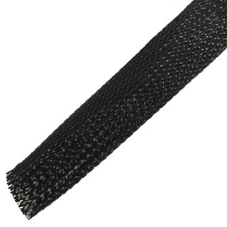 Thender 55-644N Nero Guaina Copricavi Nylon Elastica 20-40 mm min-max  Prezzo Metro