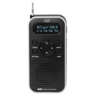 Trevi RA7F20BT Nero Radio FM AM SW Bluetooth USB MicroSD Portatile  Ricaricabile