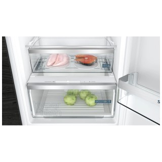 Siemens KI86NVSE0 Frigorifero Incasso Combinato NoFrost hyperFresh Porta  Traino 177x54 cm Classe E