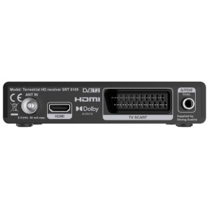 Strong SRT8109 Decoder Digitale Terrestre DVB-T2 HEVC HDMI Scart