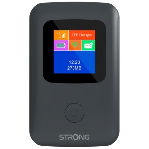 Strong 4GMIFI150D Router 4G LTE Portatile Hotspot 150Mbits Display Adattatore Nano Micro Sim Ricaricabile