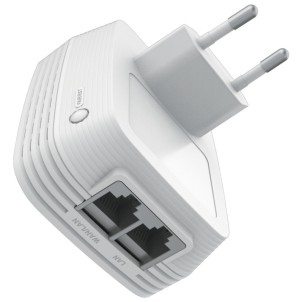 Strong POWERLWF600DUOMINI Powerline 600 Duo Wi-Fi Mini Kit 2 Adattatori Wi-Fi HomePlug 600 Mbits 