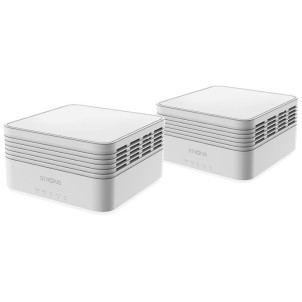 Strong Atria Mesh AX3000 Duo Wi-Fi Mesh Extender Kit 2 Ripetitori Wi-Fi6 3000Mbps 3 Porte Gigabit