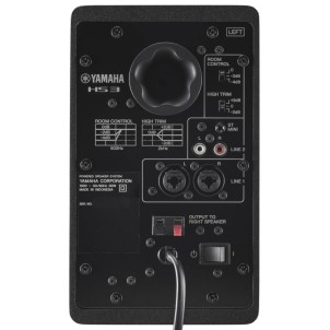 Yamaha HS3 Black Coppia Casse Amplificate RCA Jack XLR 52W 2vie T1,9 W9 BassReflex