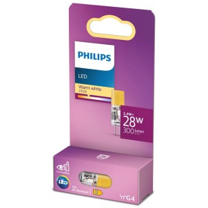 Philips Capsule G4 2.4W 12V Lampadina LED 300lm 2700K Equivalente 28W