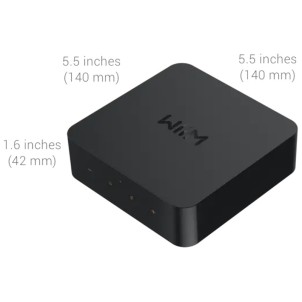 WiiM Pro Network Audio Streamer Hi-Res DAC TI PCM5151 AirPlay2 Chromecast Spotify Tidal Bluetooth Controllo Vocale