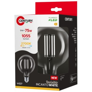 Century ING95W-092727 Globo E27 9W Incanto White Led 1055lm 2700K 230V Equivalente 75w