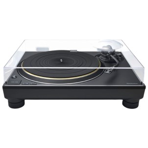 Technics SL-1300G Black Alluminio Giradischi Trazione Diretta Delta Sigma Drive 33/45/78 giri Piatto 3 Strati