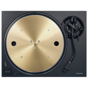 Technics SL-1300G Black Alluminio Giradischi Trazione Diretta Delta Sigma Drive 33/45/78 giri Piatto 3 Strati