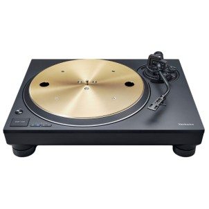 Technics SL-1300G Black Alluminio Giradischi Trazione Diretta Delta Sigma Drive 33/45/78 giri Piatto 3 Strati