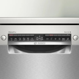 Bosch SMS4ECI27E Inox Lavastoviglie 14Coperti 3°Cestello 42dB SpeedPerfect+ EfficientDry VascaInox HC Serie4