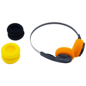 We Are Rewind EQ-001 Cuffie Bluetooth Design Anni 80 Cuscinetti Intercambiabili 3 Colori Microfono