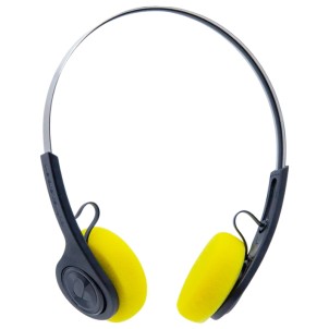 We Are Rewind EQ-001 Cuffie Bluetooth Design Anni 80 Cuscinetti Intercambiabili 3 Colori Microfono