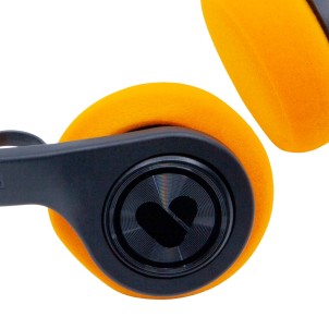 We Are Rewind EQ-001 Cuffie Bluetooth Design Anni 80 Cuscinetti Intercambiabili 3 Colori Microfono